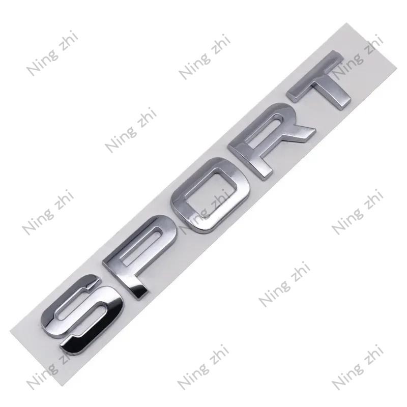 3D ABS SPORT Letters Emblem Car Rear Trunk Badge L494 L320 Sport Sticker Accessories