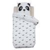 Housse de couette + 1 taie 140 x 200 cm Panda