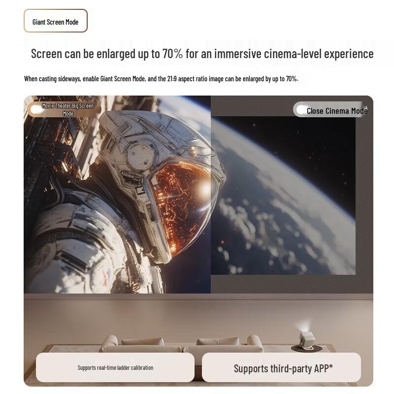 JMGO N1 Air Флагманский трехцветный лазерный домашний проектор (Китайская версия)