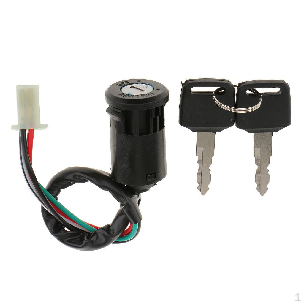 Motor Ignition Key Switch Barrel Suitable 250cc Quad Dirt Bike