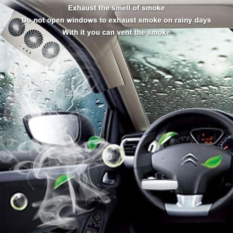 Car Window Fan Auto Cooler Radiator Exhaust Fan Air Vent Radiator Solar Powered