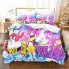 Muse Dash Постельное белье Single Twin Full Queen King Size Bed Set Adult Kid Bedroom Duvetcover Sets Anime Parure de lit Bed