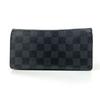 N62665 Damier Graphite Портмоне Brazza Длинный кошелек Черный