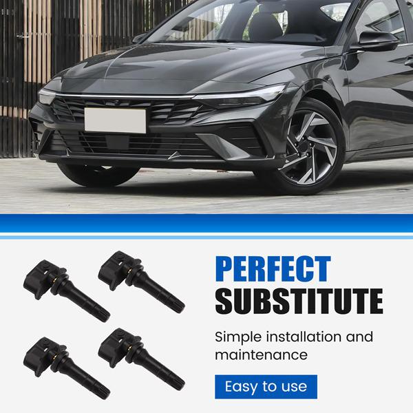 Комплект из 4 датчиков давления в шинах 52940L8200 для Hyundai Elantra