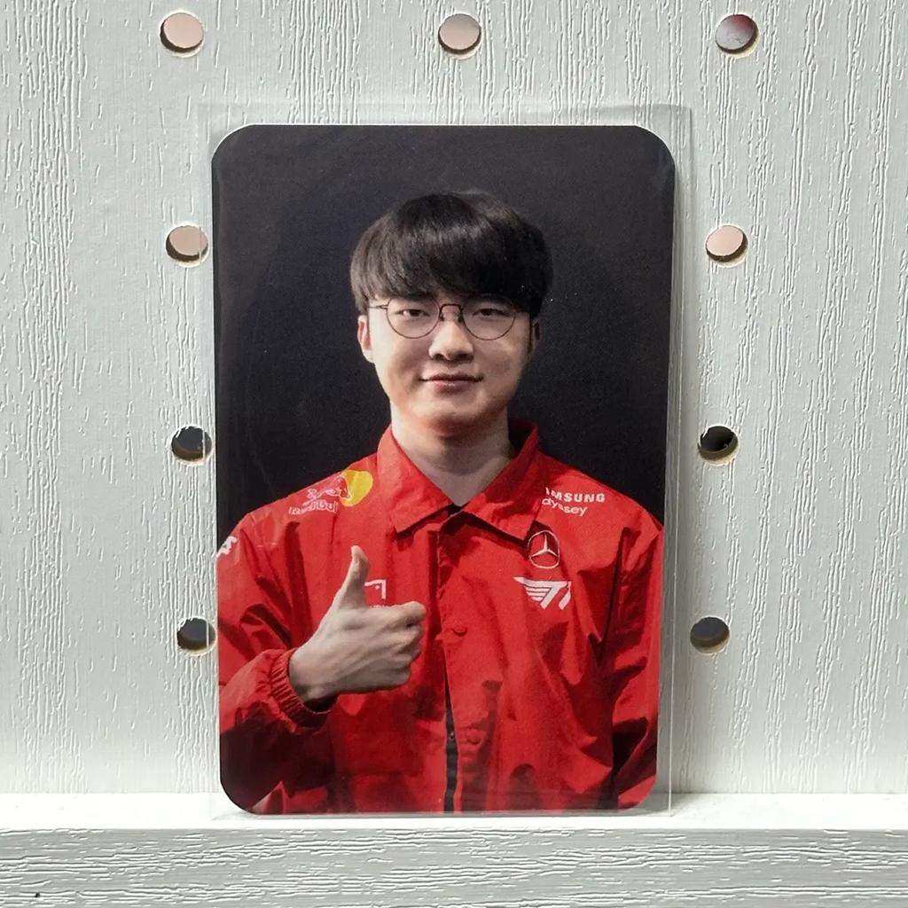 T1 Faker 25 T1 Zone POG photocard