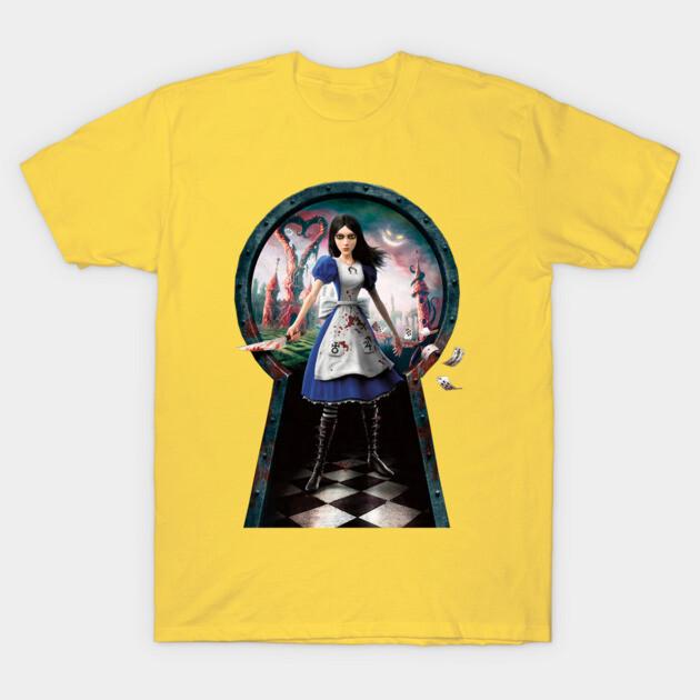 Alice Madness Returns T Shirt Suitable For All Seasons Oversized Unisex Personality Clothes Hot Product Classic Streetwear Tees