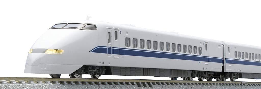 TOMIX N Gauge 300 3000 Series Shinkansen Late Type Basic Set 6 Cars 98659 Железнодорожная модель поезда Tokaido/Sanyo