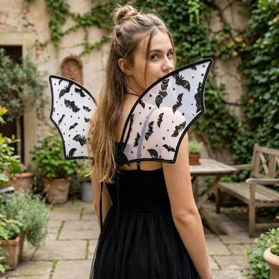 Sparkle Fairy Butterfly Wings Gothic Dark Style Costume Wings Festival Gift Kids Elf Wing Dress Up