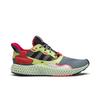 ZX 4000 Futurecraft 4D 'Серый Желтый' (унисекс) Серые Три / Черный / Высококонтрастный Желтый Повседневная Обувь BD7927
