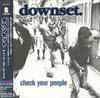 CD DOWNSET. - Проверь своих людей ESCA8217 Эпитафия 2000 Япония Рок Б/У