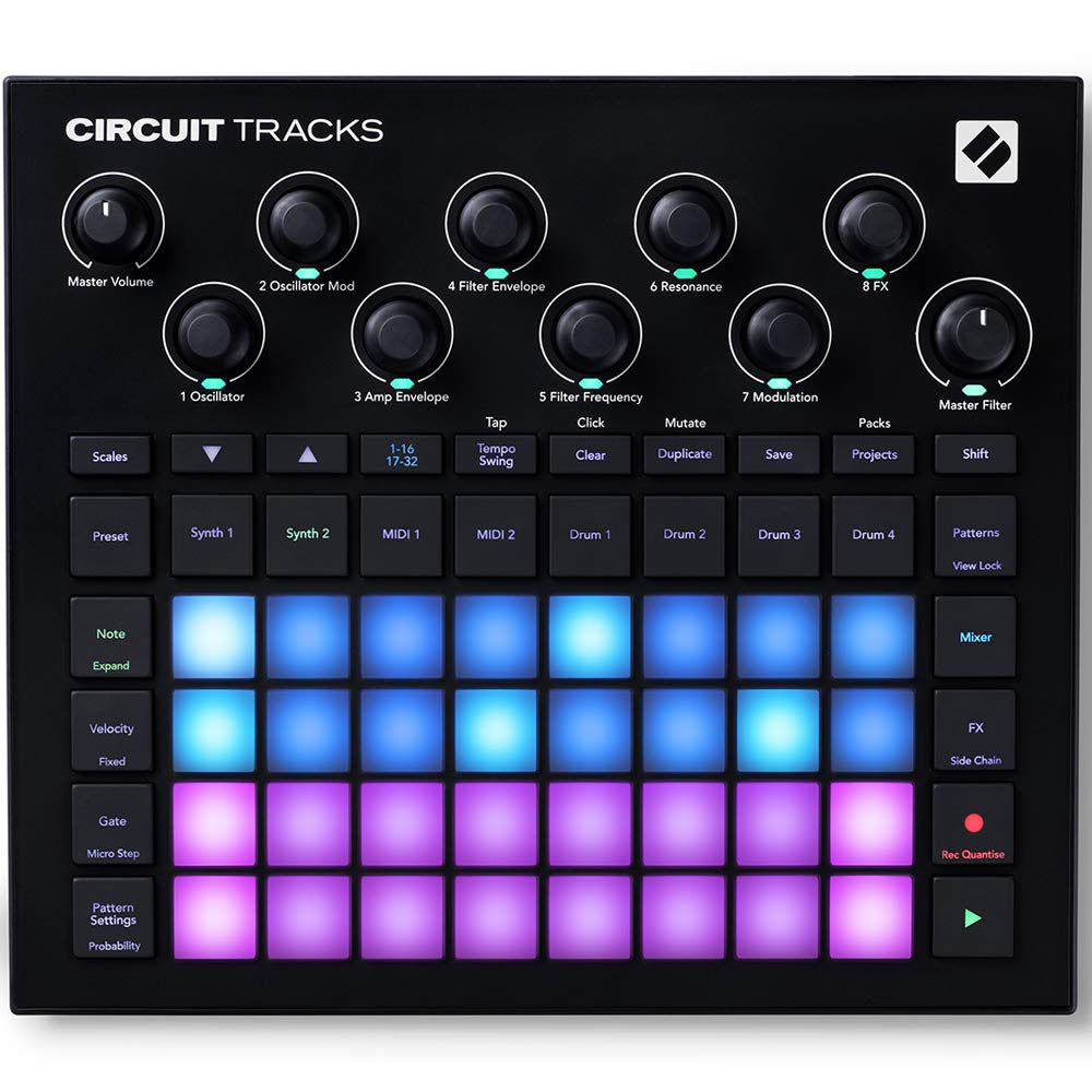 Novation Circuit Треки Драм Машина (АМС