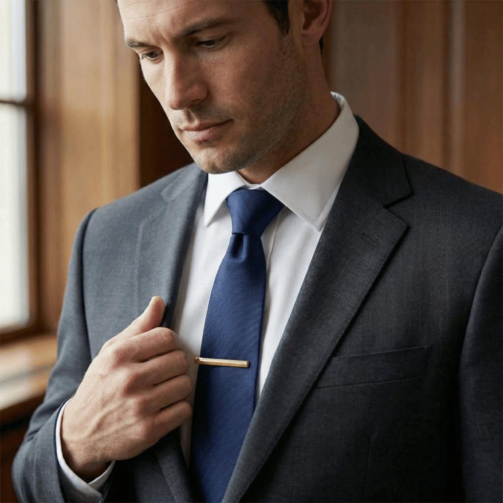 Fashion Tie Clip Exquisite Gentleman Tie Pin Formal Tie Clasp Party Event
