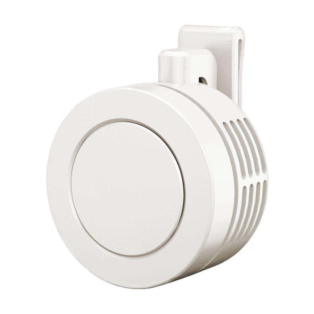 900mAh Portable Bladeless Mini Clip Fan Outdoor Handheld Air Cooling Waist Fan 3 Speeds Wind Rechargeable Electric Personal Fan