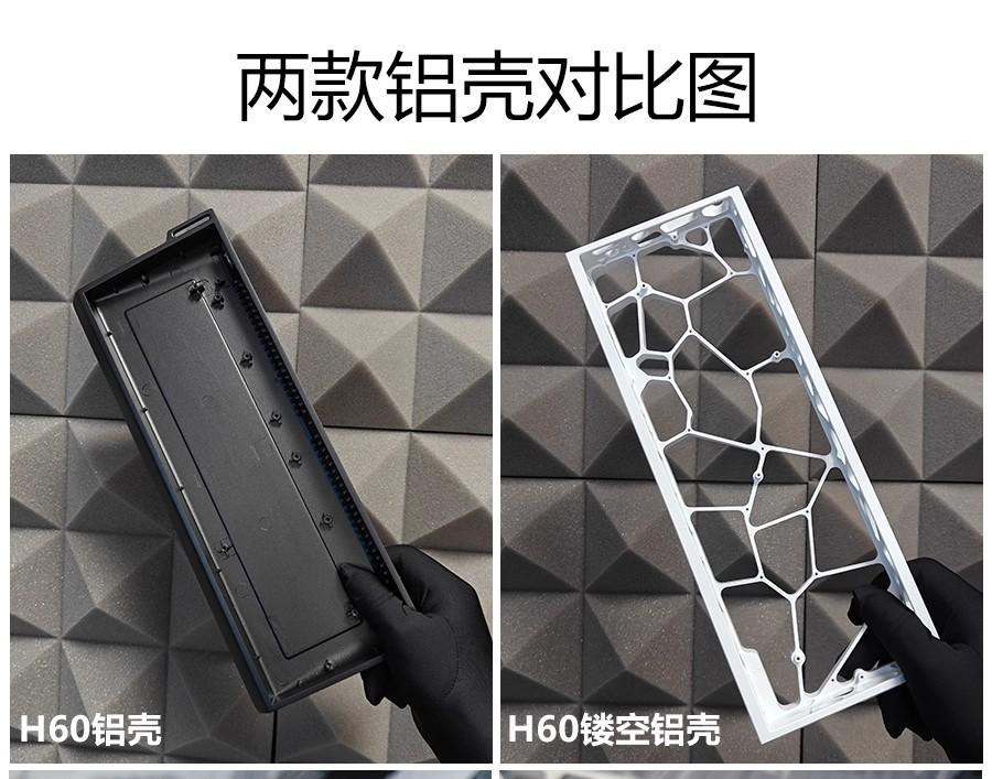 Holy60 Wooting 60he Gh60 Aluminum Keyboard Case Shell 60% Keys Layouts For Mad 60he Raven61 Aula Win60 Gt60 Gaming Keyboard Gift