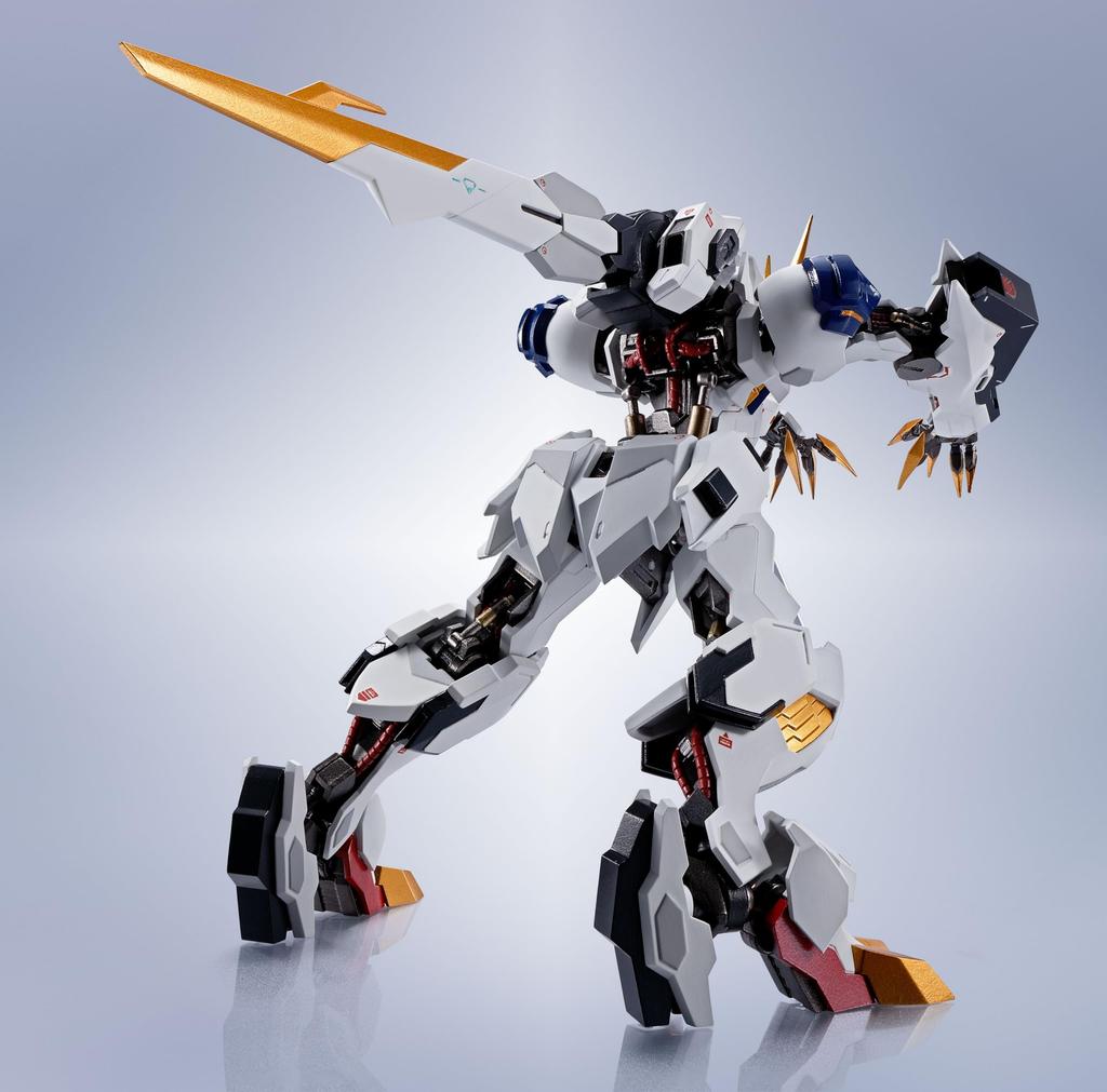 TAMASHII NATIONS METAL ROBOT SPIRITS Mobile Suit Gundam Orphans Gundam Barbatos Lupus Rex 150 мм АБС ПВХ Металл Окрашенная Фигурка Действия Железнокровные <SIDE