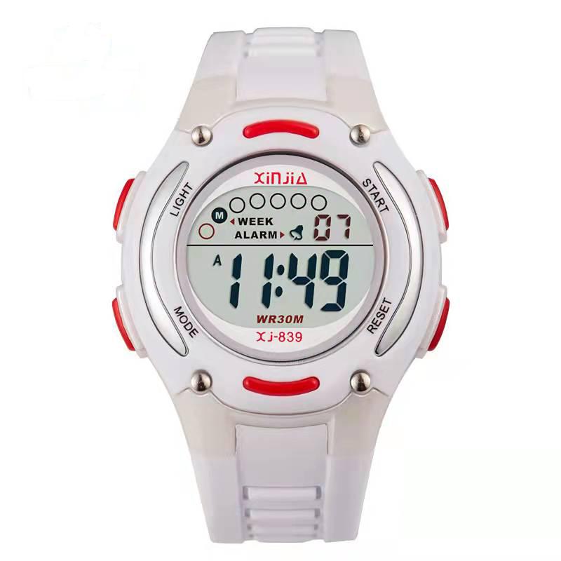 Cute Girls Water Resistance Sport Watch Children Fashion Noctilucent Display Alarm Week Showed Clock Boy Student Watch