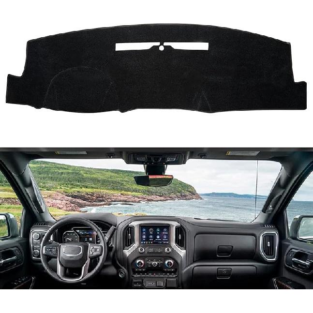 Коврик на приборную панель, коврик-чехол для 99-06 Chevy Silverado GMC Sierra, 00-06 Chevy Suburban Tahoe GMC Yukon/XL, 01-06 Chevy Avalanche(черный)