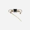 [Alexandre de Paris] Tenderly Ballpin Black