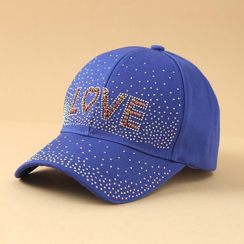 Womens Baseball Cap Fashion Letter Print Sun Hat Casual Versatile