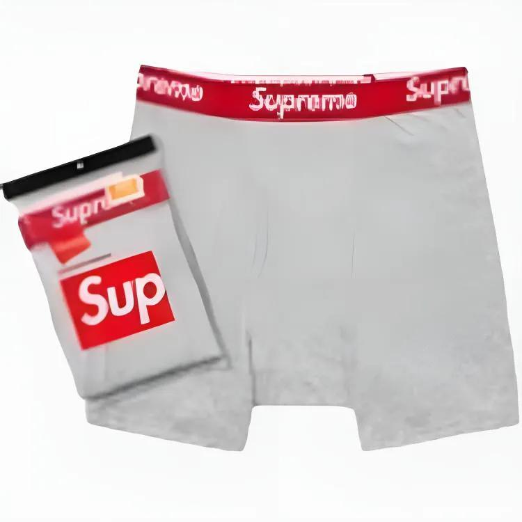 Supreme Hanes boxers (pack of two) (Unisex) Boxer Briefs SUP SS24 001