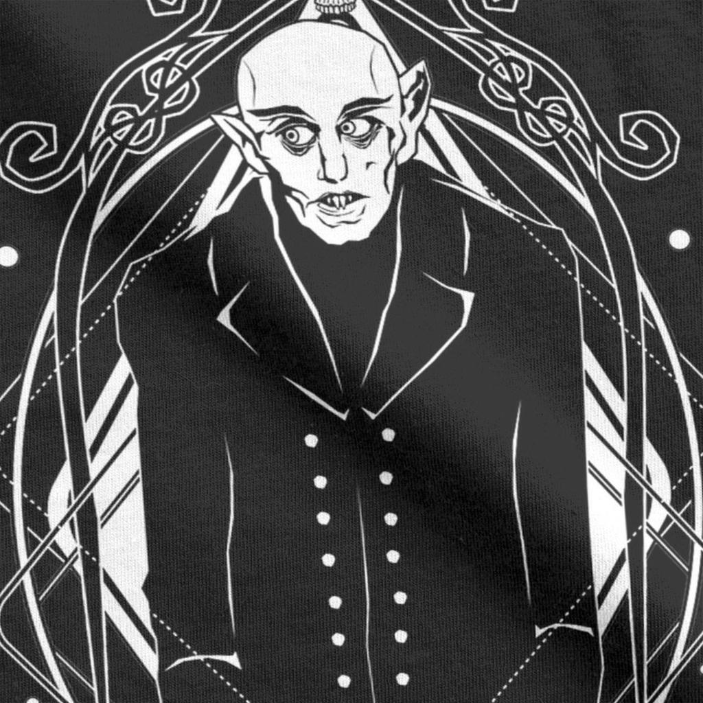 Новинка 1922 Футболка ужасов про вампиров на Хэллоуин для мужчин и женщин, с круглым вырезом, 100% хлопок, футболки Носферату, топы больших размеров