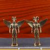 Набор Мини-фигурок Дьяволов из латуни, Латунный стиль, Аниме, Коллекционные статуэтки, Металлические модели, Украшения, Декор для поделок DIY