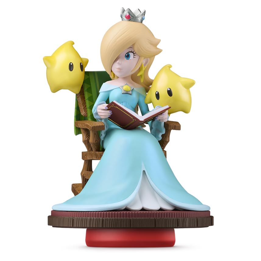 Nintendo amiibo - Rosalina & Luma with sticker (Super Mario Series) NFC Figure, PVC Collectible, New