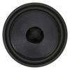Black Paper Paper Speaker Cone Rubber Surround Drum Paper Subwoofer Cone  Speaker Replacement