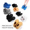 1/6 Male Dolls Fashion Original Kids DIY Dressing Prince Males Boots Sandals Doll Shoes