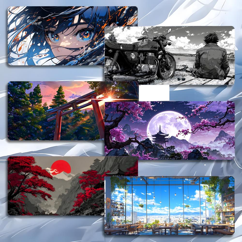 Culture Virtual TTwoDimensional Mouse Pad Mousepad Large Gaming Lockedge Thickened Pc Table Desk Mat