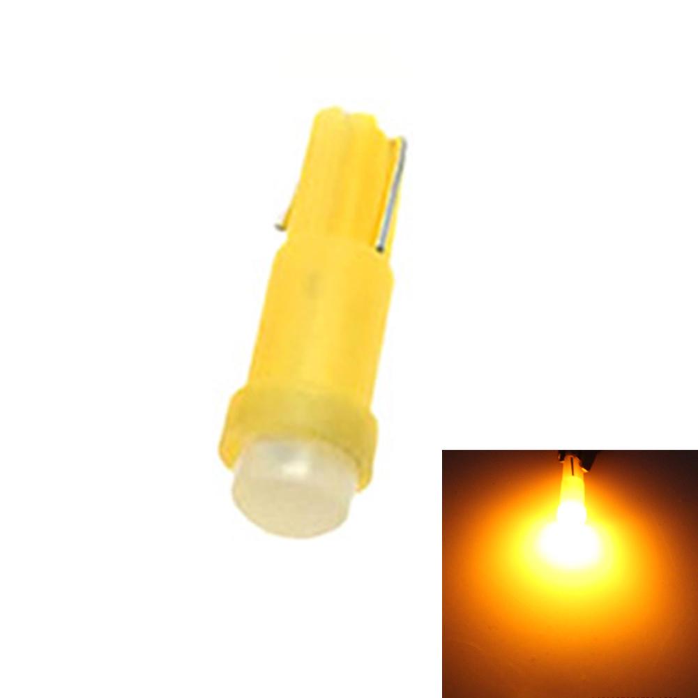 1 Вт Лампа подсветки приборной панели 100 лм Автомобильная T5 Светодиодная лампа 10 шт. Изящные украшения