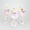 Charm Ballerina Cake Decoration Set Perfect for Ballet Party Favors Supplies Pink Ballet Girl Figure Cake Decoration