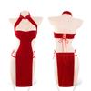 Sex underwear Pure desire war robe Passion free temptation Cheongsam uniform Sexy hot split backless dress