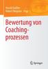 The Bewertung Von Coachingprozessen Book