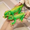 Cute Green Gecko Doll Plush Toy Stump-toed Tiger Doll Children's Soothing Ragdoll Boy Birthday Gift