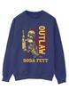 Mens The Book Of Boba Fett Distressed Outlaw Sweatshirt
