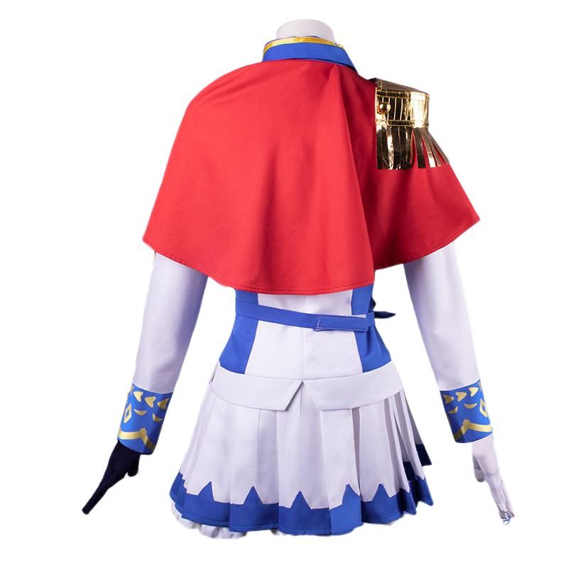Anime Umamusume: Pretty Derby Tokai Teio Cosplay Neutral Clothing Wig Tops and Skirts Halloween Carnival Costumes