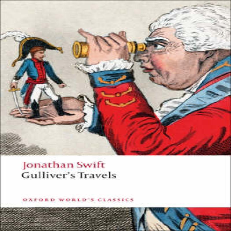 Gullivers Travels by Jonathan Swift Paperback Book 9780199536849