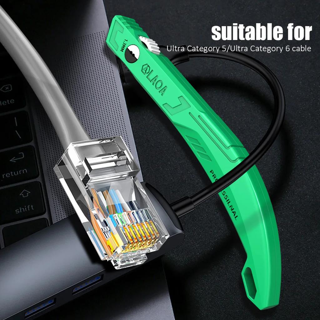 Инструмент для раскручивания сетевого кабеля LAOA, выпрямитель для инженерных проводов диаметром 1,3 мм для кабелей Crystal категории 5/6, инструменты для расчесывания пар