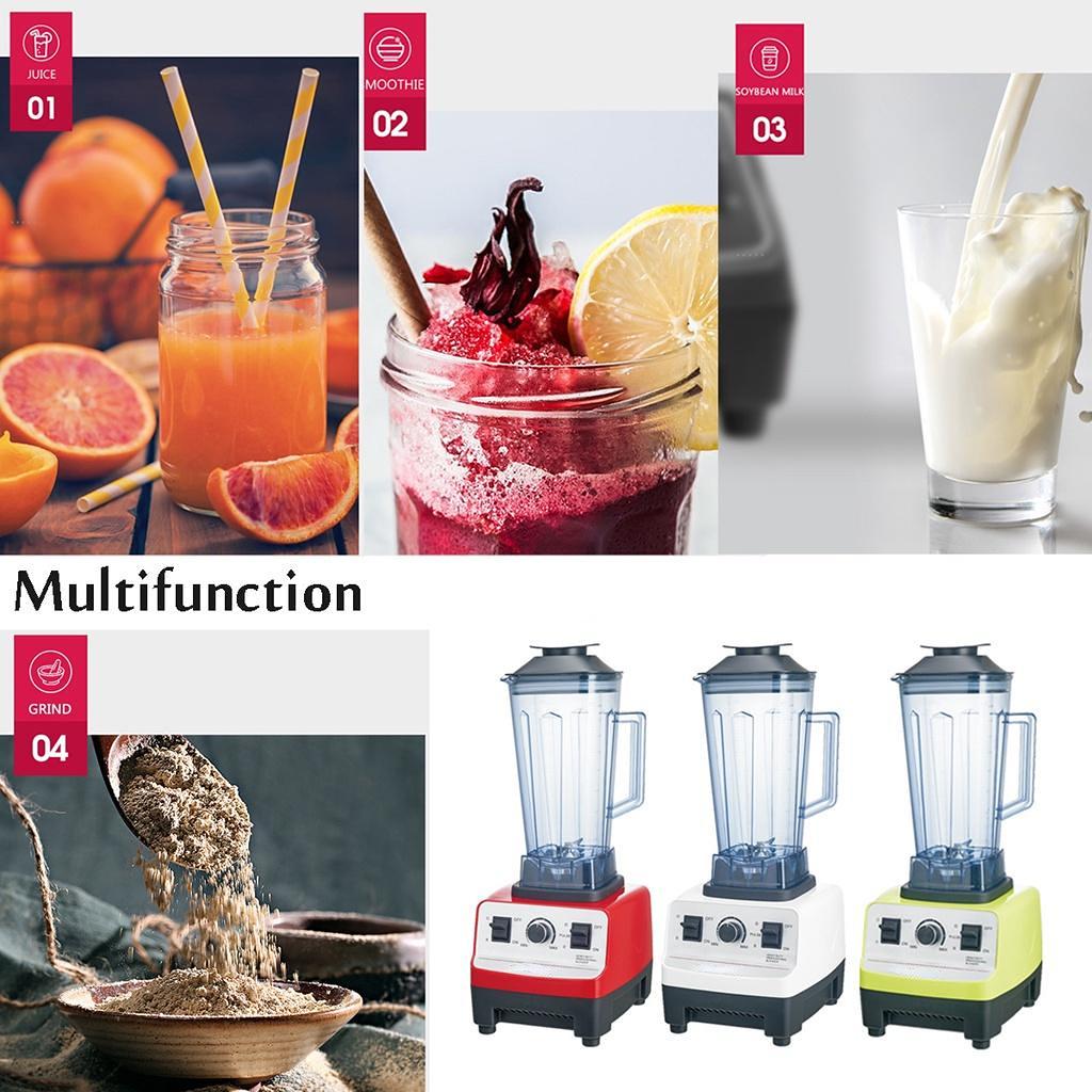 4500W 2000ML 7 Speed Electric Blender Mixer Coffee Machine Maker Juicer Powerful Multi-functiaon Vegetable Fruit Squeezer