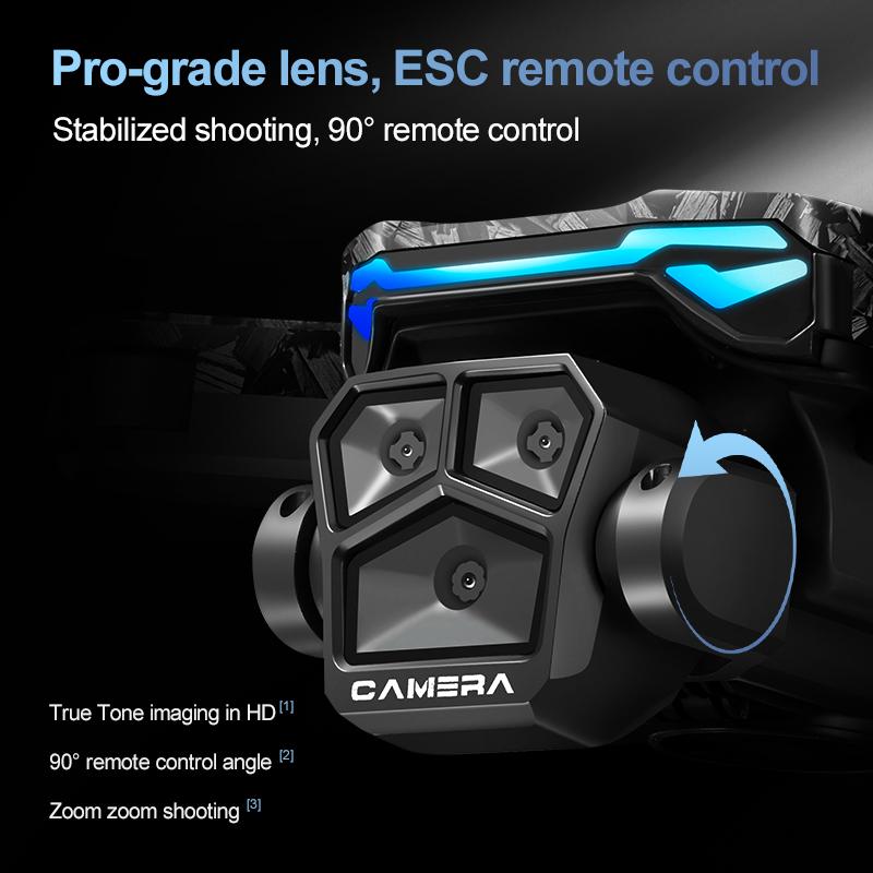 New D13 RC Drone Professional 4K Camera Aerial FPV BrushlessAvoiding Obstacle with Large Screen Remote Control Folding Dron Toys