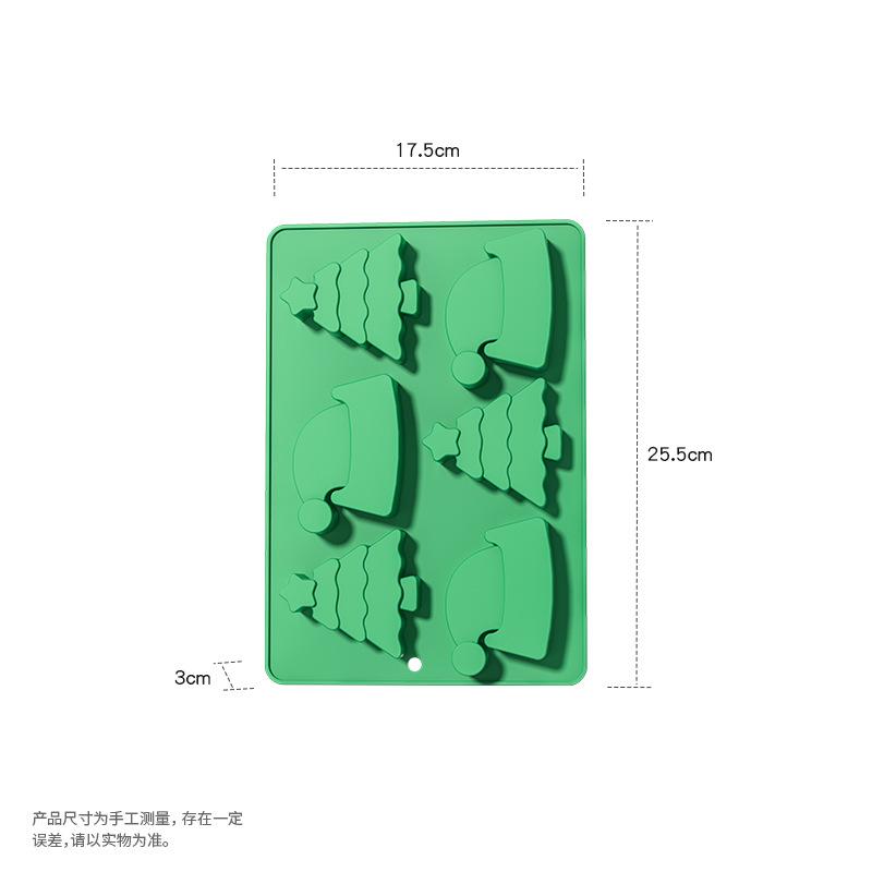 Рождественский пряничный человечек конфетная форма силиконовая форма для печенья шоколадная выпечка торт форма своими руками рождественская атмосфера ароматизированная свеча
