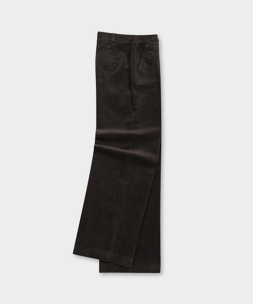BROOKS BROTHERS [Женские] Вельветовые Широкие Брюки (коричневый) (Bbpcwm71944Ef)