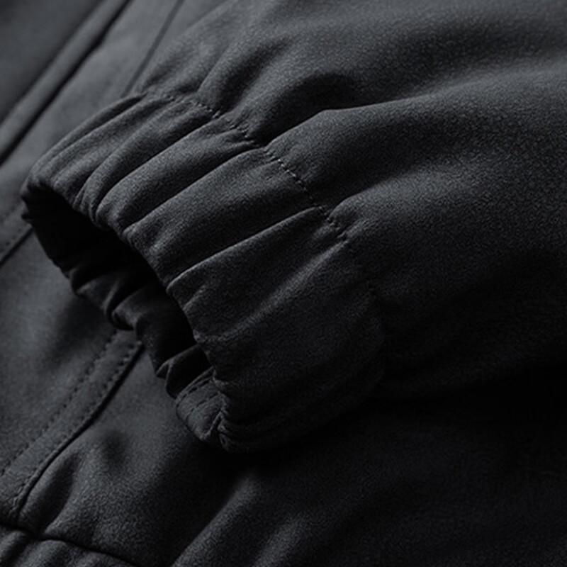 PLAYBOY Мужская теплая свободная повседневная куртка на плюшевой подкладке