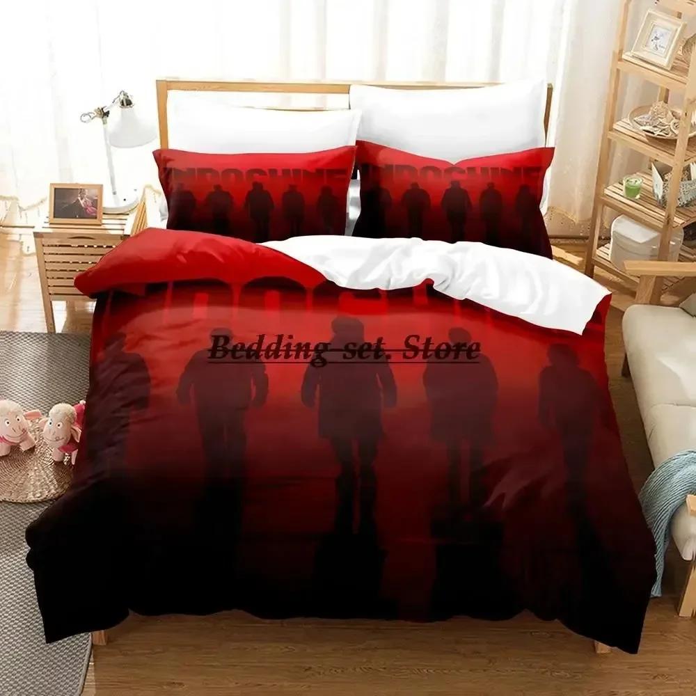 New Indochine Rock Bedding Set Single Twin Full Queen King Size Bed Set Aldult Kid Bedroom Duvetcover Sets 3D Bed Sheet Set