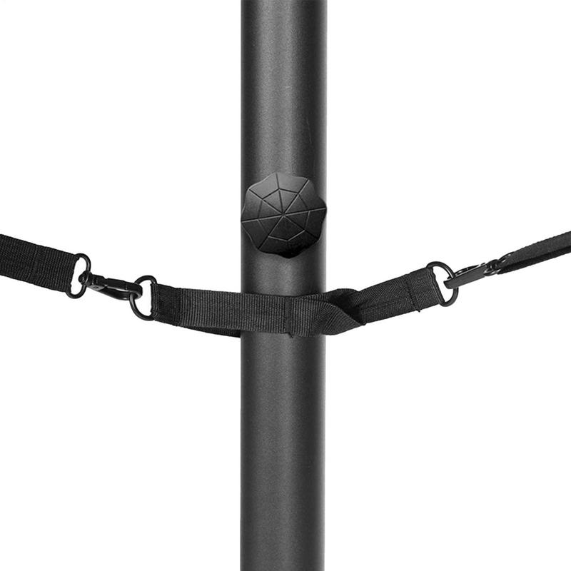 Регулируемая ветрозащита для больших консольных зонтов, ветровой замок, всепогодный фиксированный ремень для зонта с крючками