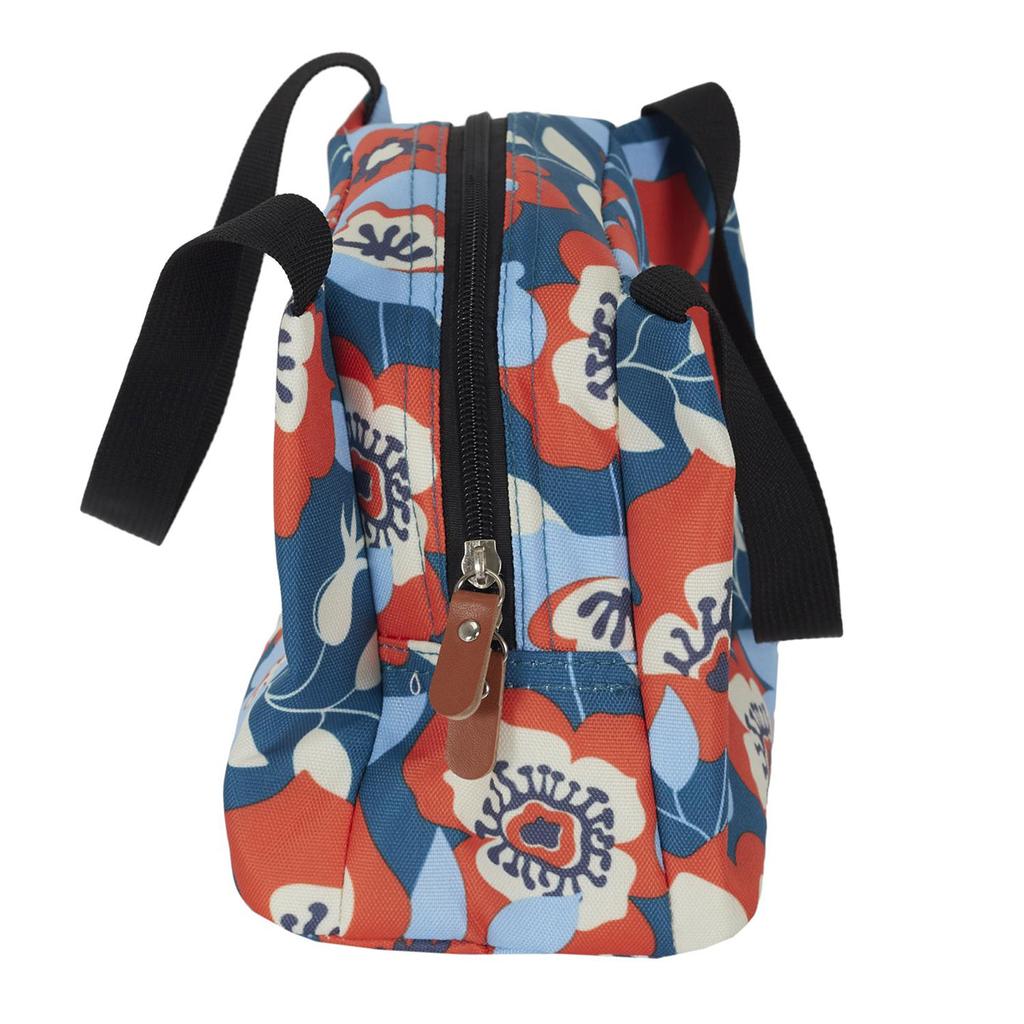 Les Trésors De Lily [A2873] - Sac repas fraicheur / Lunch bag 'Floral' multicolore - 25x16x14 cm