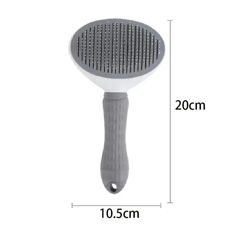 Self-cleaning Pet Hair Remove Comb Cat Slicker Brush Pet Hair Removal Comb For Dogs Cats Grooming Tools Combs Dogs Accessories