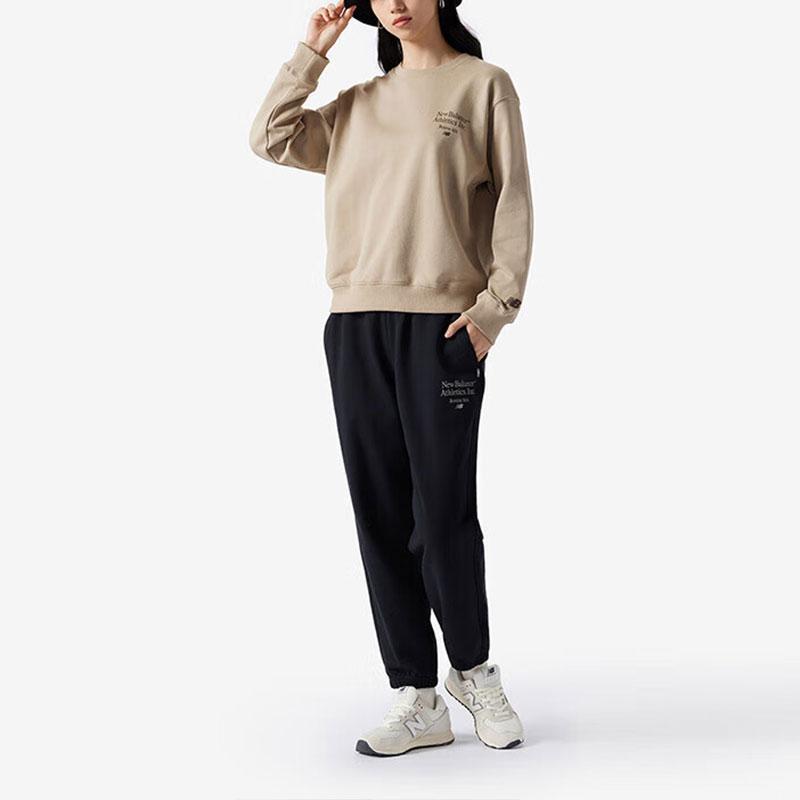New Balance Толстовка Женская Хаки AWT41300-SOT