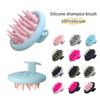 Silicone Shampoo Brush Hair Massager body scrubber Head Scalp Massage Comb Body Massage scrubber Bath Salon Hairdressing Tools